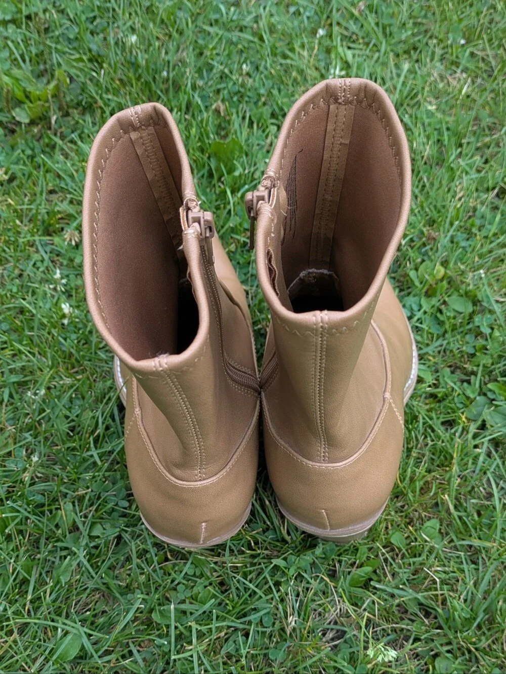 Universal Thread Tall Ankle Boot In Tan